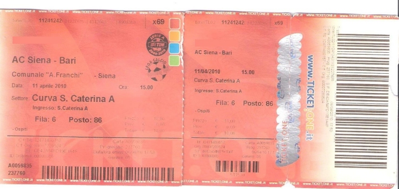 Siena-Bari 2009-2010